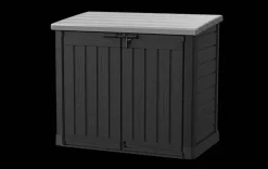Trash Can Storage Sheds|Horizontal Sheds>Keter Store-It-Out Prime XL Storage Shed - Grey