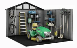 Large Sheds>Keter Stronghold 10x11.5 Storage Shed - Graphite