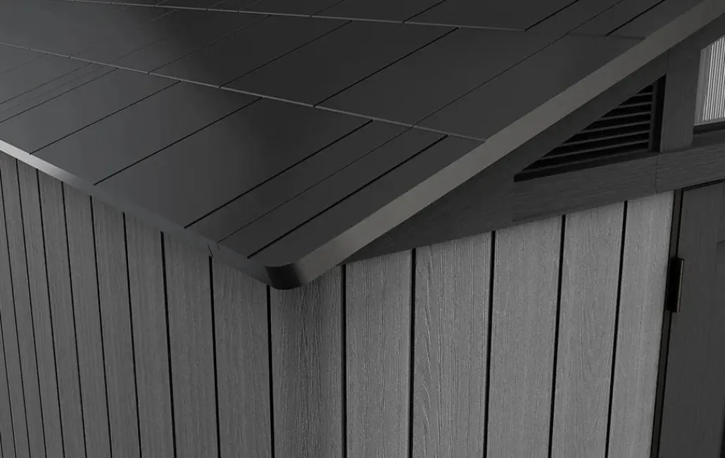 Large Sheds>Keter Stronghold 10x11.5 Storage Shed - Graphite