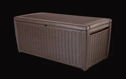 Large Deck Boxes>Keter Sumatra 135 Gallon Deck Box - Brown
