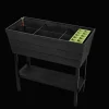 Garden Beds>Keter Urban Bloomer 12.7 Gallon Elevated Garden Bed - Graphite