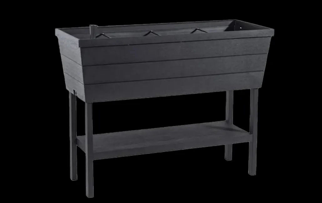 Garden Beds>Keter Urban Bloomer 12.7 Gallon Elevated Garden Bed - Graphite