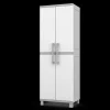Storage Cabinets & Shelving Units>Keter Utility Garage Storage Cabinet - Smoky White