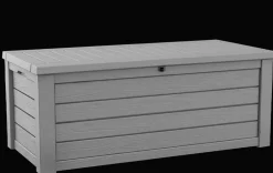 Large Deck Boxes>Keter Westwood 150 Gallon Deck Box - Grey